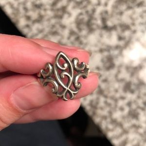 Scrolled Ichthus Ring Fish Ring from James Avery 6